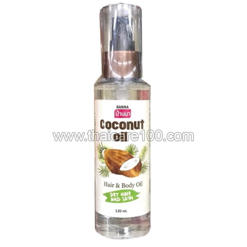 Кокосовое масло для сухой кожи и волос Banna Coconut Oil купить по цене ...